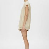Camilla and Marc Noguchi Vest in Wheat