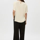 Camilla and Marc Allegro Satin Tee in Cream