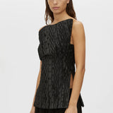 Camilla and Marc Elise Top in Black
