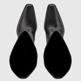 Camilla and Marc Rowan Knee Boot in Black - detail view