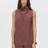 Camilla and Marc Sander Top in Plum