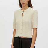 Camilla and Marc Vega Knit Top in Stone