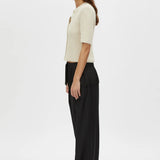 Camilla and Marc Vega Knit Top in Stone