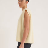 Jac and Jack Calder Vest in Banana