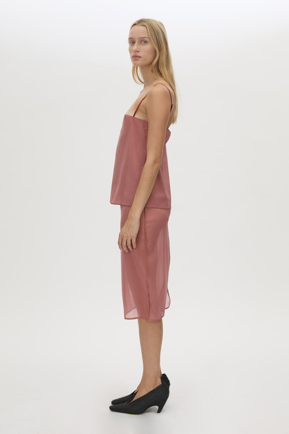 Camilla And Marc Arabella Cami in Dusty Rose - outfit inspiration