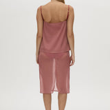 Camilla And Marc Arabella Cami in Dusty Rose - close up