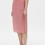 Camilla And Marc Arabella Skirt in Dusty Rose - detail view