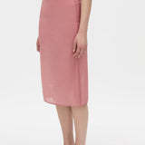 Camilla And Marc Arabella Skirt in Dusty Rose - detail view