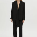 Camilla And Marc Darien Blazer in Black - close up