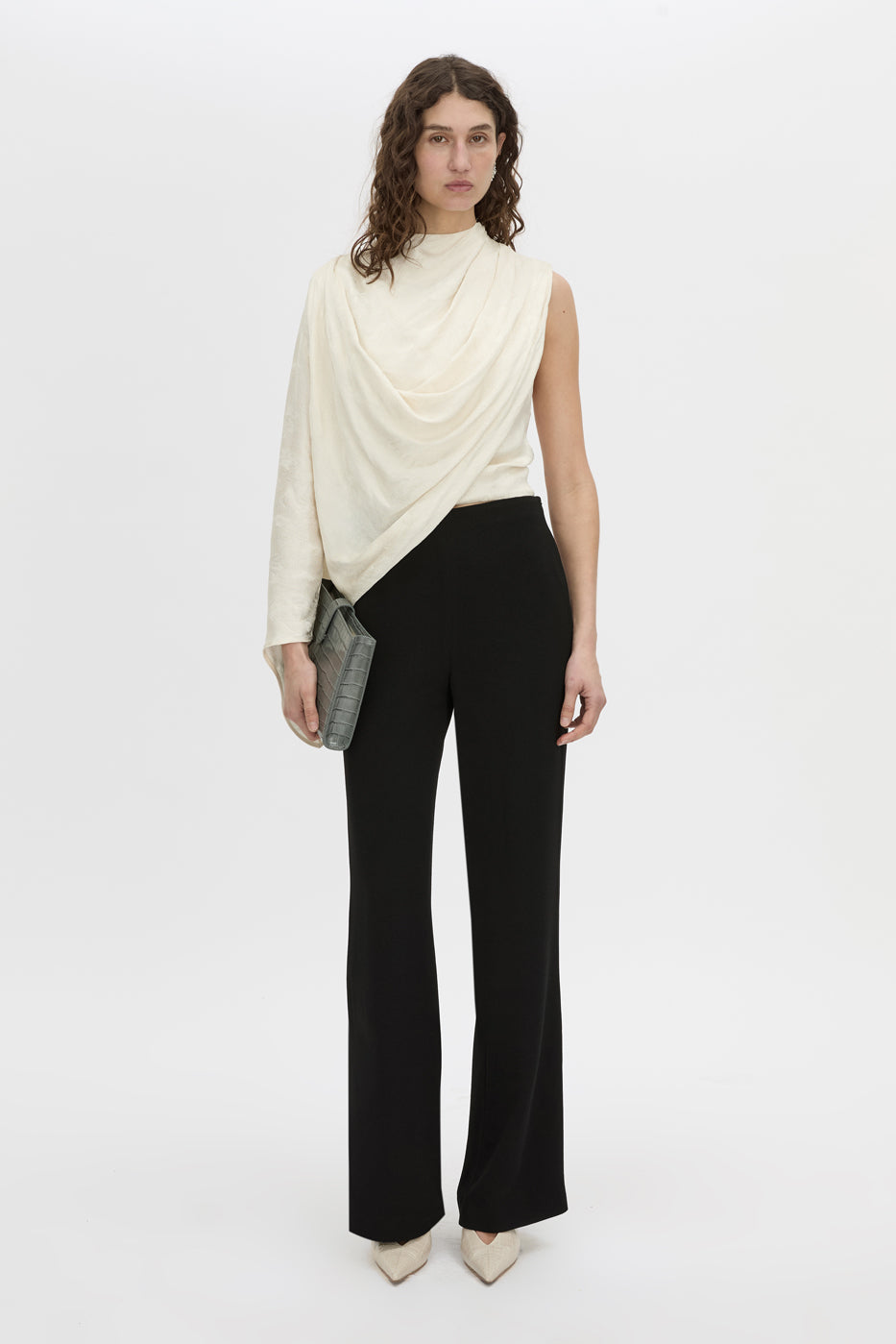 Camilla And Marc Darien Pant in Black - detail view