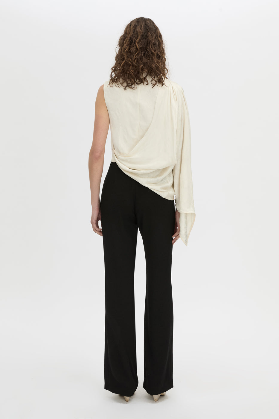 Camilla And Marc Darien Pant in Black - close up