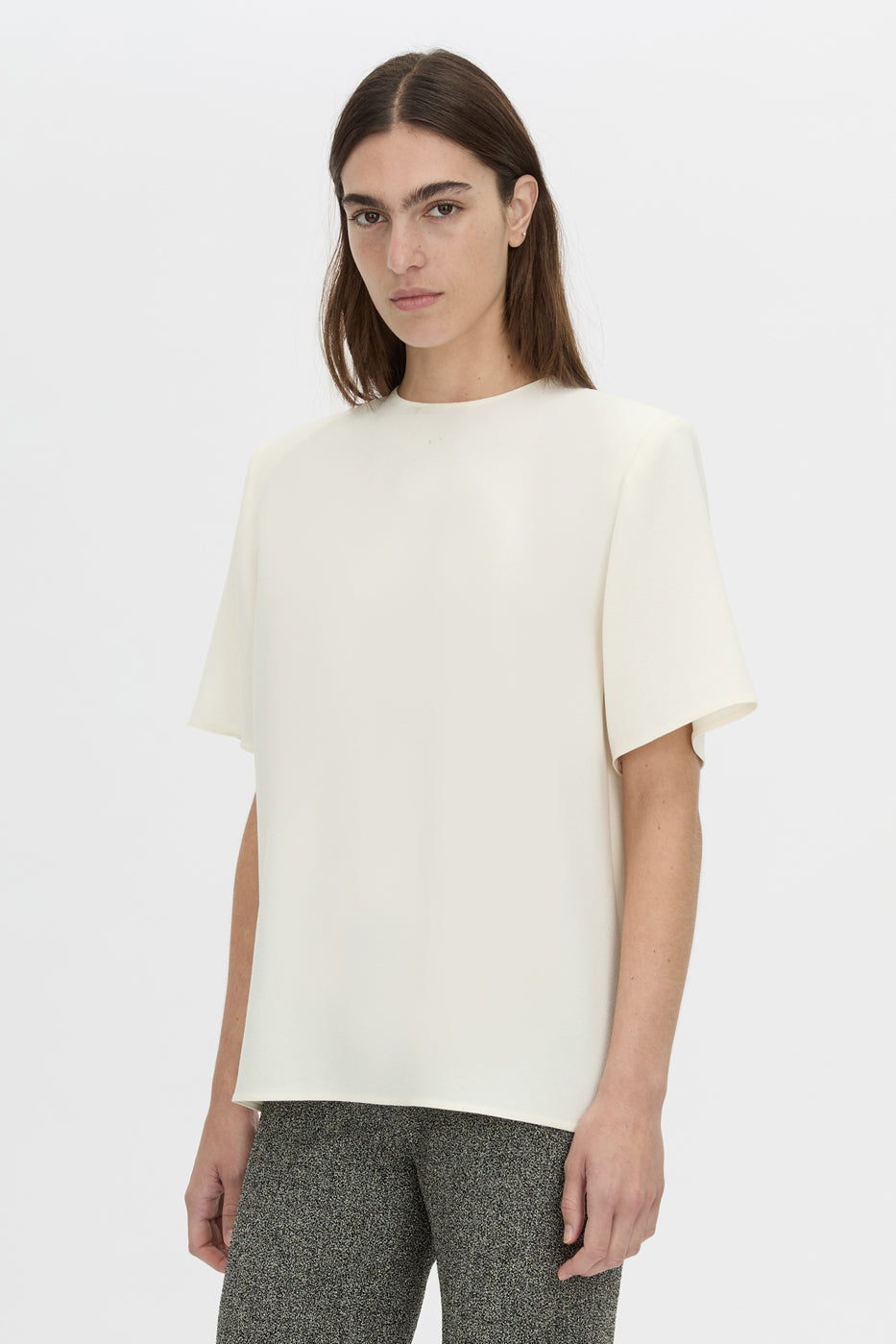 Camilla And Marc Darien Top in Cream - detail view