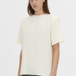 Camilla And Marc Darien Top in Cream - detail view