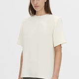 Camilla And Marc Darien Top in Cream - detail view