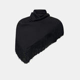 Camilla and Marc Dune Scarf Top in Black