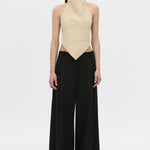Camilla And Marc Oren Stripe Crop Top in Ochre Stripe - outfit inspiration