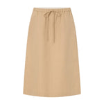 Camilla And Marc Oren Stripe Midi Skirt in Ochre Stripe
