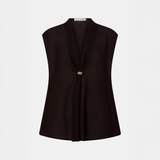 Camilla And Marc Tessara Top in Chocolate