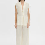 Camilla And Marc Tessara Top in Cream - styled look