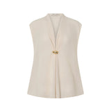 Camilla And Marc Tessara Top in Cream