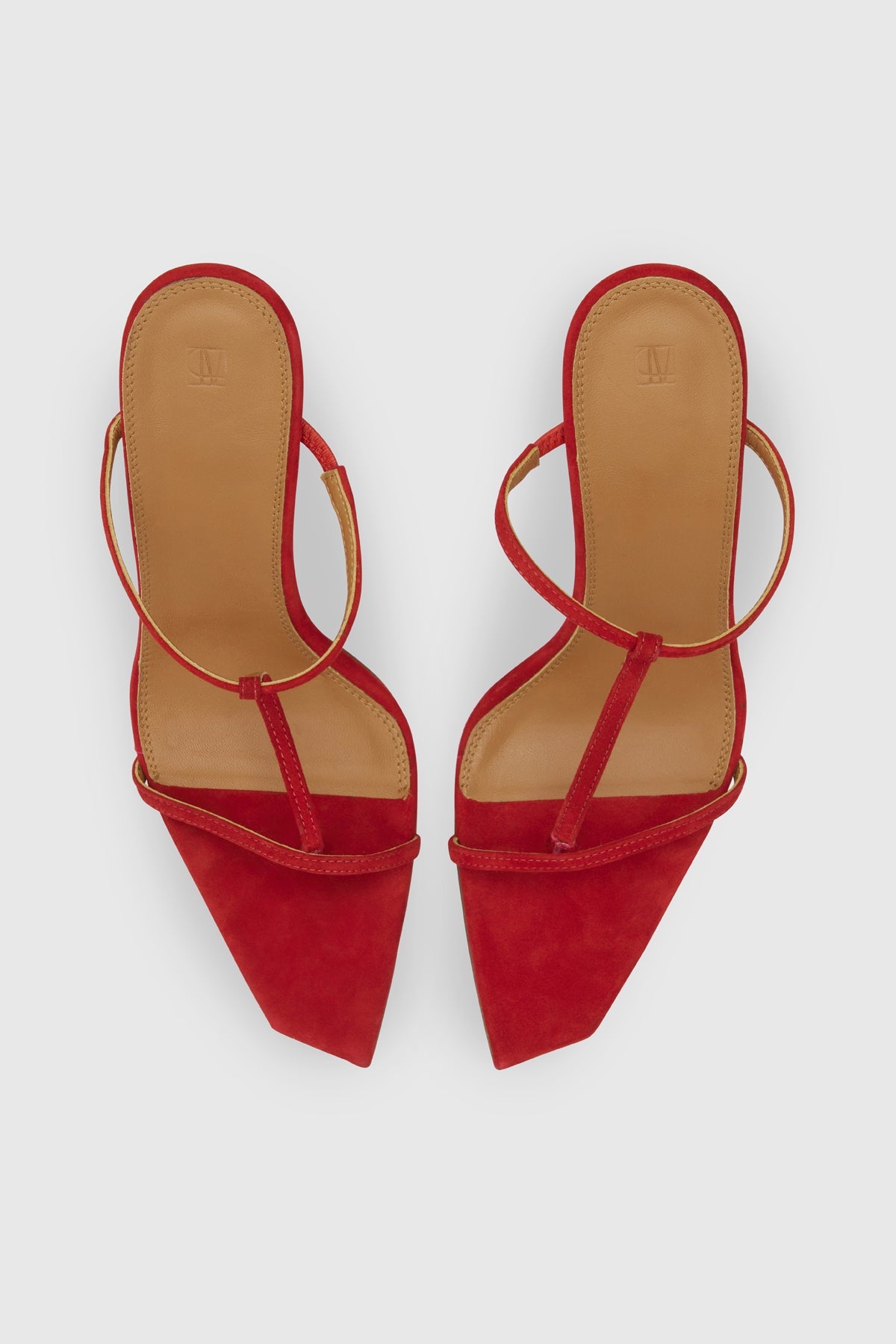Camilla And Marc Wave Mule in Red - styled look