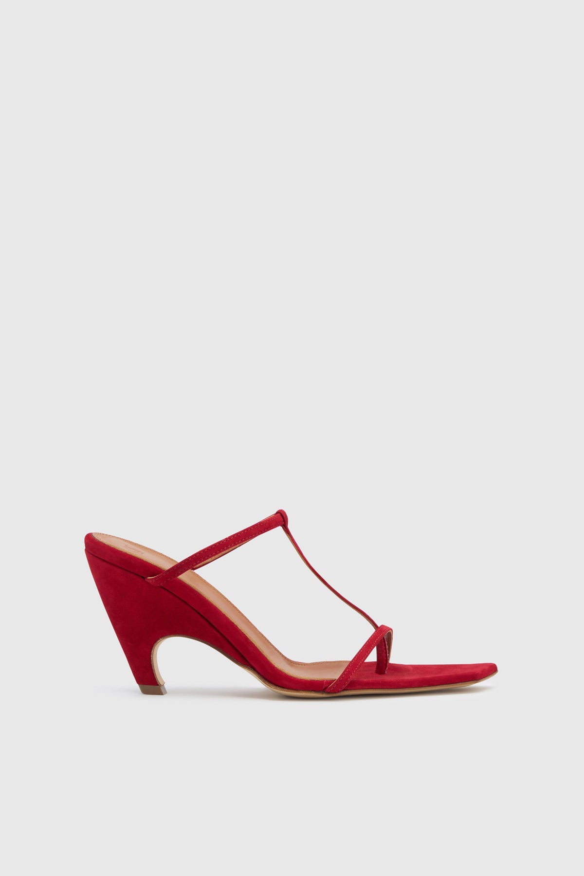 Camilla And Marc Wave Mule in Red - outfit inspiration