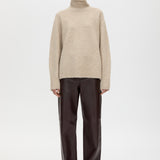 Camilla and Marc Selita Leather Pant in Burgundy