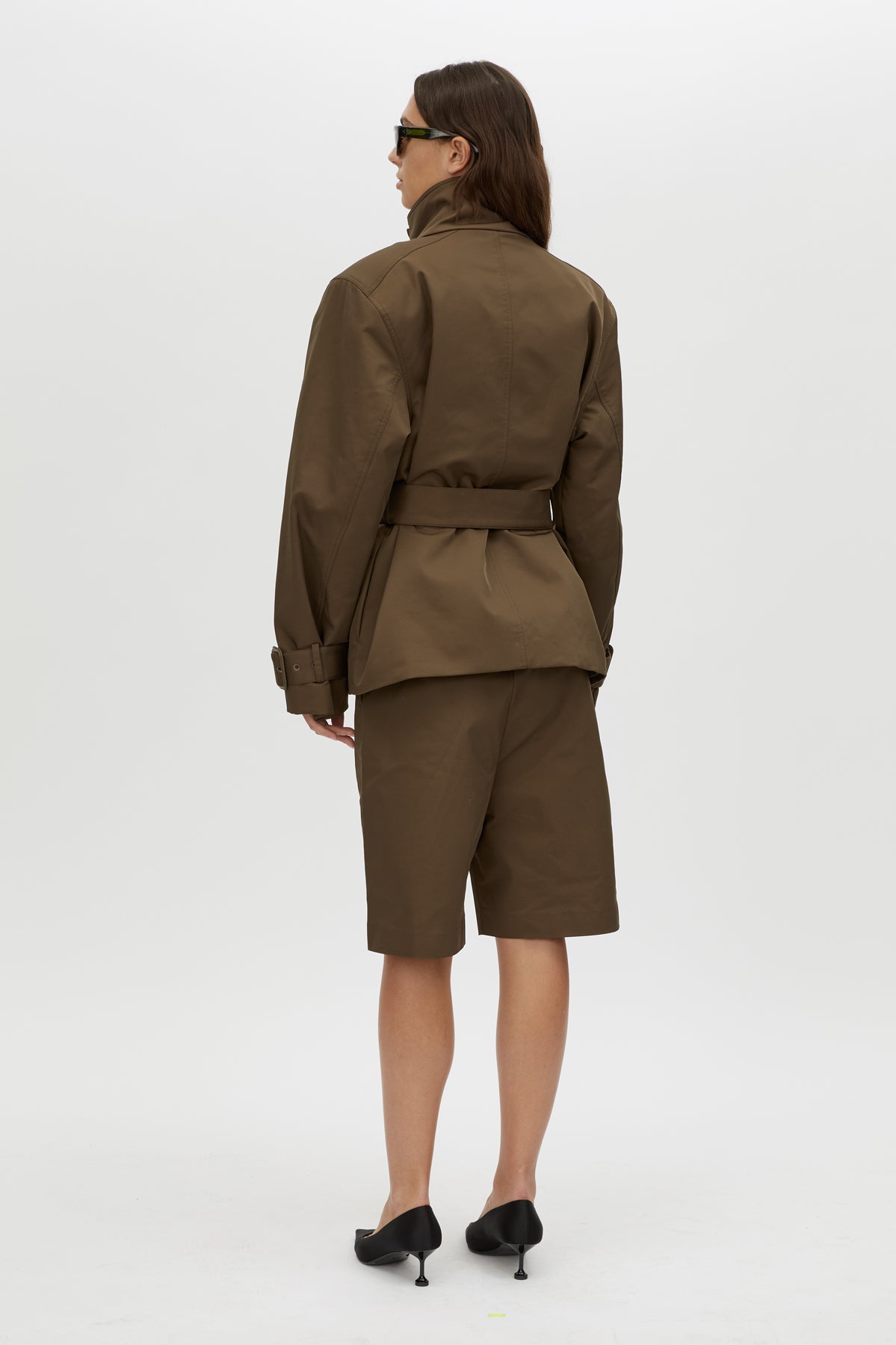 Camilla and Marc Mahdavi Puffer Jacket in Cypress