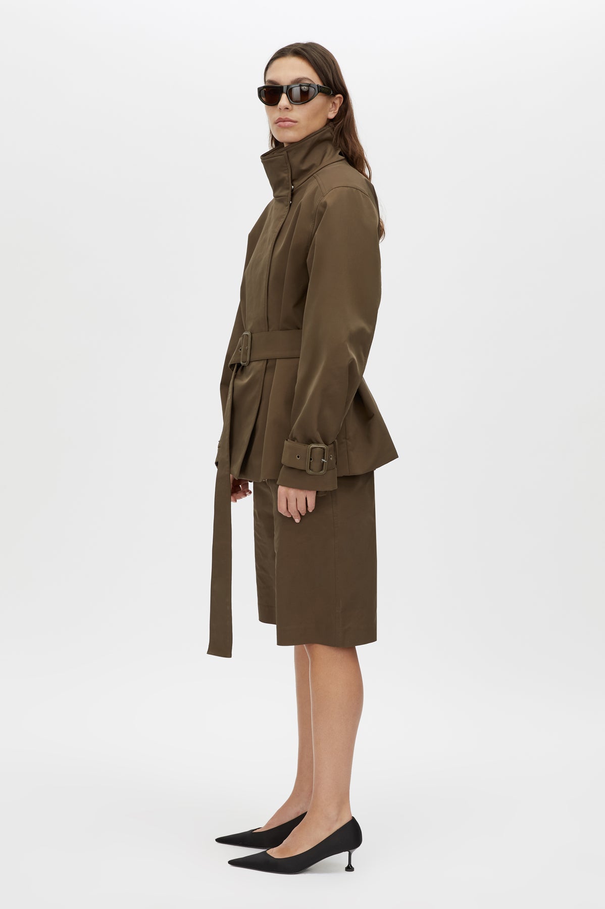 Camilla and Marc Mahdavi Puffer Jacket in Cypress