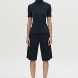 Camilla And Marc Lourdes Check Soft Short in Navy
