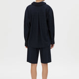 Camilla And Marc Lourdes Check Soft Short in Navy