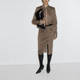 Camilla And Marc Mannix Shirt in Chocolate Check