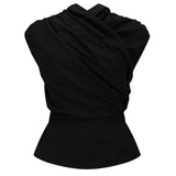 Harris Tapper Chaimberlain Top in Black
