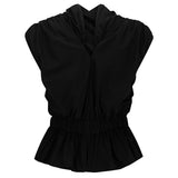 Harris Tapper Chaimberlain Top in Black