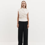 Harris Tapper Chaimberlain Top in Ivory - side view