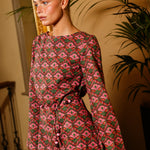Aston Studio Charlie Dress in Jaipur Tapestry - styled look