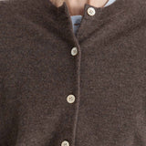 Friends With Frank The Chloe Cardigan in Rye - close up