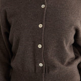 Friends With Frank The Chloe Cardigan in Rye - close up