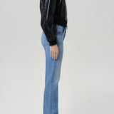 Citizens Of Humanity 90s French High Rise Straight Long Jean in London - styled look