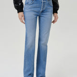 Citizens Of Humanity 90s French High Rise Straight Long Jean in London - outfit inspiration