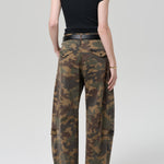 Citizens Of Humanity Flight Pant in Camo - detail view
