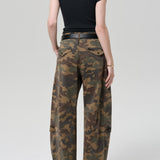 Citizens Of Humanity Flight Pant in Camo - detail view