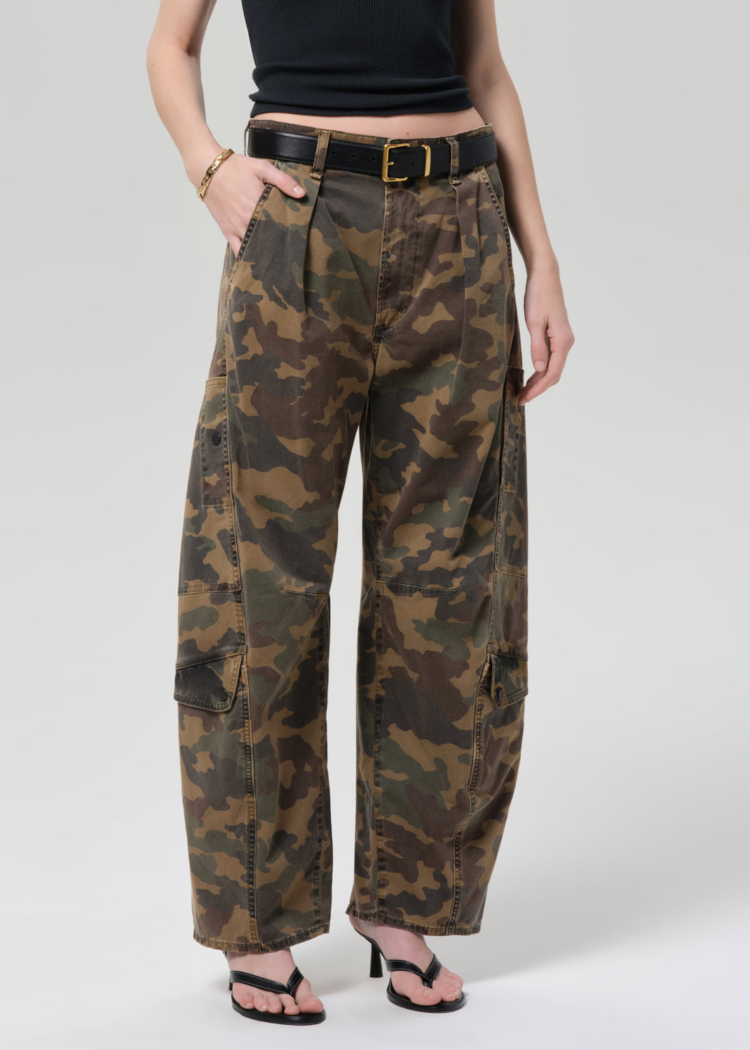 Citizens Of Humanity Flight Pant in Camo - outfit inspiration