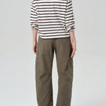 Citizens Of Humanity Marcelle Low Slung Easy Cargo in Dogwood - detail view