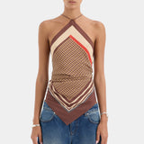 Sir Cooper Scarf Top in Linnea