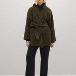 A Emery Crosby Jacket in Deep Olive