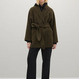A Emery Crosby Jacket in Deep Olive