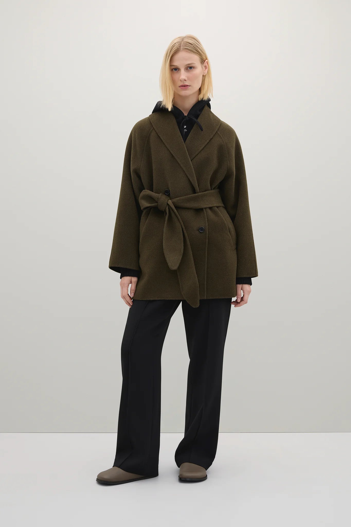 A Emery Crosby Jacket in Deep Olive