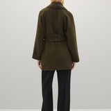 A Emery Crosby Jacket in Deep Olive