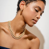 Crystal Haze Bossy Mexican Chain - side view